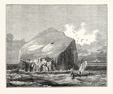 View of the Bass Rock which Lies at the Mouth of the Frith of Forth at the Distance of About a Mile and a Half from the Coast of East Lothian.