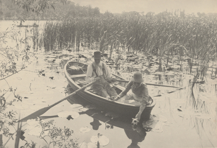 Gathering Water-Lilies,1886 (photo)