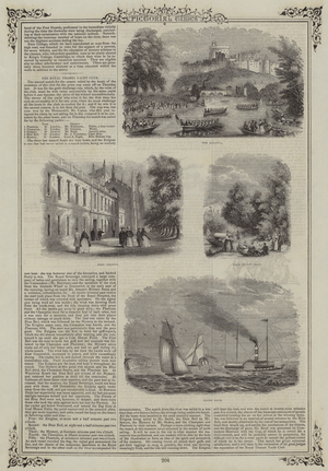 The Royal Thames Yacht Club (engraving)