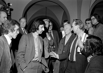 Oslo 19741212. The Alcan case, the case of home purchases of half of Alcan's shares …, 1974 (photo)