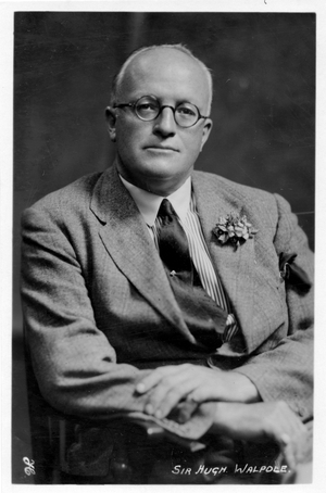 Sir Hugh Walpole - portrait.