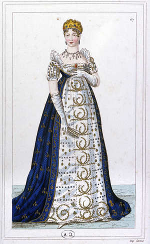 Empress Marie Louise, 19th century (engraving)