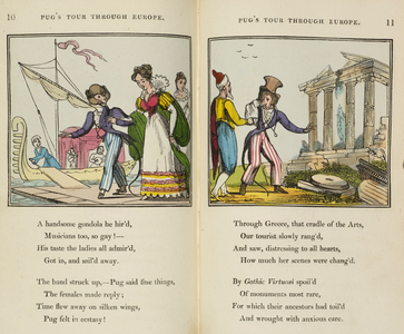 Pug in Venice and Greece.