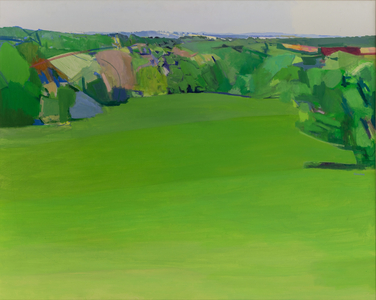 The field far away, 2023 (acrylic on canvas)