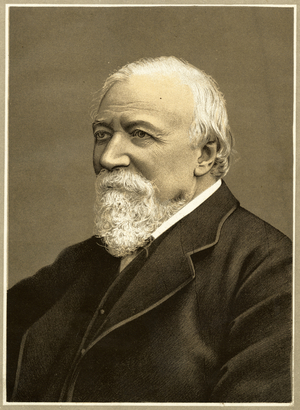 Robert Browning, 1887 (sepia photo)