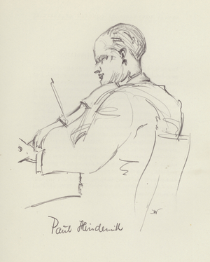 Paul Hindemith (litho)