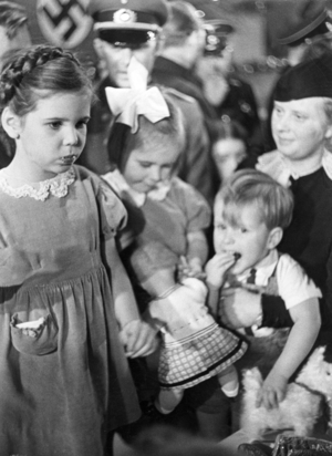 Children of Joseph Goebbels, 1937 (b/w photo)