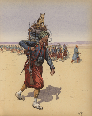 Le Zouzou (colour litho)