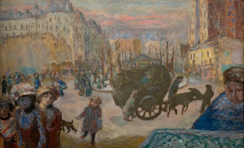 Morning Paris, 1911 (Oil on canvas)