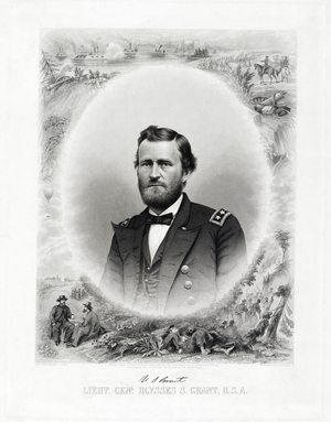 Lieut. General Ulysses S. Grant, from a Photograph by Barr & Young, 1864 (print)