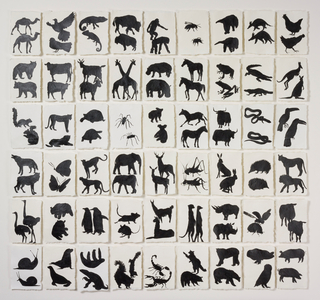 Holly's Ark No.2, 2018 (ink on paper)