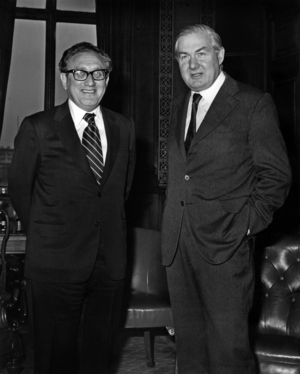 Henry Kissinger et Jim Callaghan