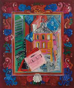 Mozart, 1934 (oil on canvas)