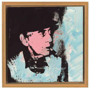 Man Ray, 1974 (acrylic and silkscreen ink on canvas)