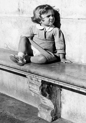Italy, Venice, Aryan Child, 1930-40 (b/w photo)