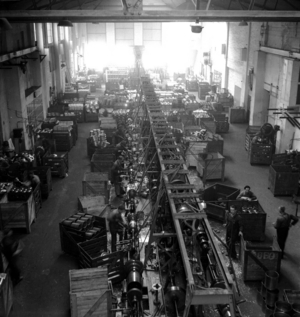 Holmestrand 1948. A/S Nordic aluminum industry in Holmestrand ..., 1948 (photo)