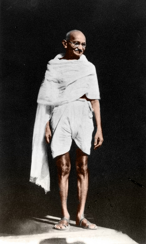 Indian freedom fighters, mahatma gandhi delhi (photo), 1946