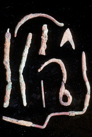 Copper Tools of the Harappans from Haryana , Punjab , India
