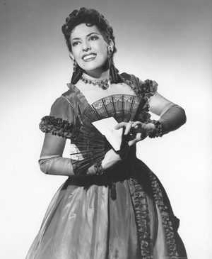 Martha Lipton as Annina in Richard Strauss' opera  Der Rosenkavalier