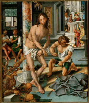 Christ at the pillory