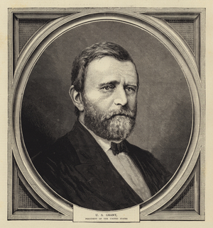 U S Grant, President of the United States (engraving)