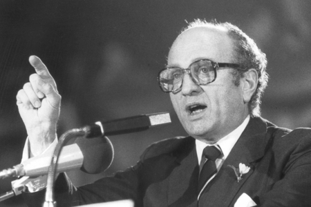Federal Minister of Economy Otto Graf Lambsdorff, 1983 (photo)