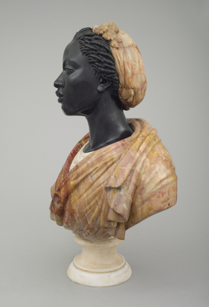 Bust of a Woman, Rome, Italy, c.1650 (marble)