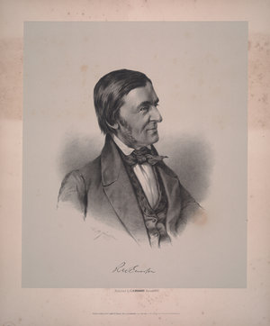 R. W. Emerson, 1860 (litho)