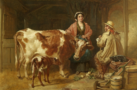 A Chat with the Milkmaid
