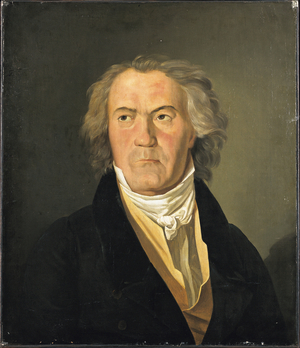 Ludwig van Beethoven, 1823 (painting on canvas)