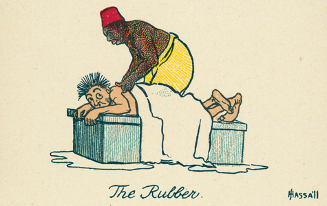 Game of Bridge: The Rubber (colour litho)