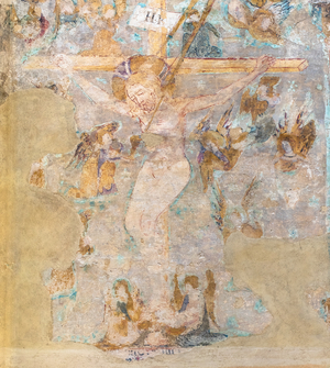 crucifixion. cathedrale St Andre, Bordeaux, 2016 (photo)