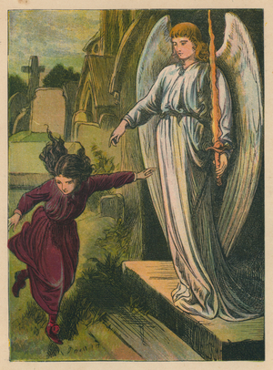 Hans Christian Andersen: The Red Shoes (colour litho)