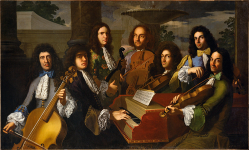 Ferdinando de' Medici with his musicians, after 1687 (painting on canvas)