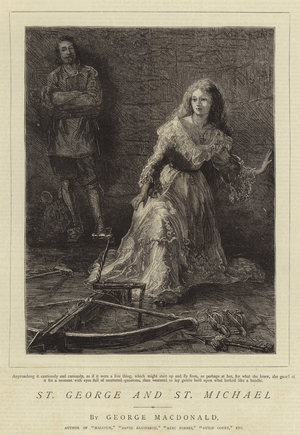 St George and St Michael (engraving)