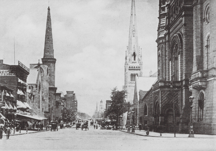 Philadelphia: North Broad Street (b/w photo)