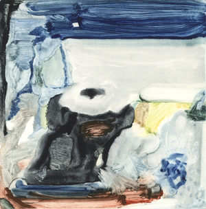 Shadows of the Water, 2017 (monotype)