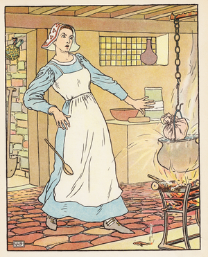 Tom Thumb (colour litho)