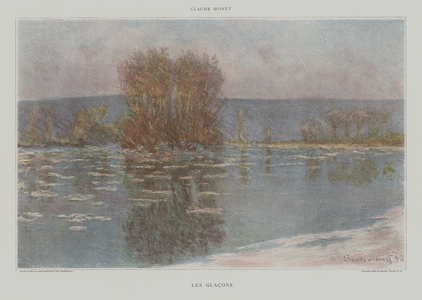 Les Glacons (colour litho)