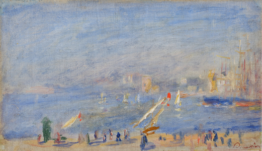 Port of Marseilles, 1890 (oil on canvas)