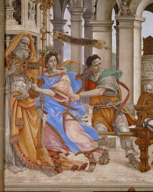 Saint John Evangelist resurrects Drusiana (painting)