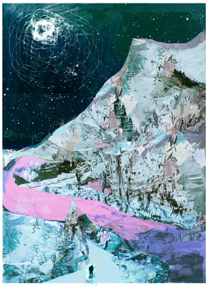 Winterclad, 2018 (mixed media)