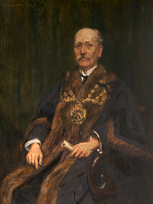 Portrait of Herbert Wilde, c.1913-14(Oil on canvas)