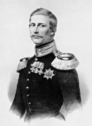 Crown Prince Friedrich Wilhelm of Prussia (b/w photo)