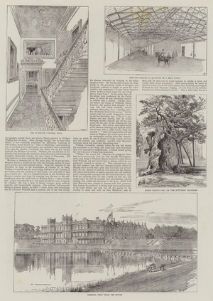 Welbeck Abbey (litho)