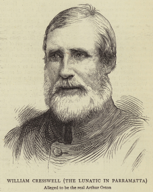 William Cresswell, the Lunatic in Parramatta (engraving)