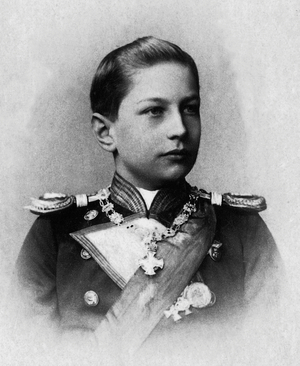 Prince Adalbert of PRUSSIA  son of Wilhelm II emperor of Prussia, photographied between 1895 and 1900, extracted the collection Felix Potin, 500 contemporary celebrities, sovereign foreigners and their family