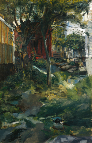 Street in Brekkestø, 1913-15