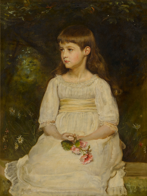 Portrait of Miss Scott, 1883. (oil on canvas)