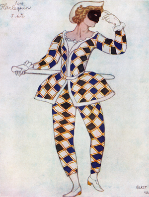 Costume for the Harlequin
